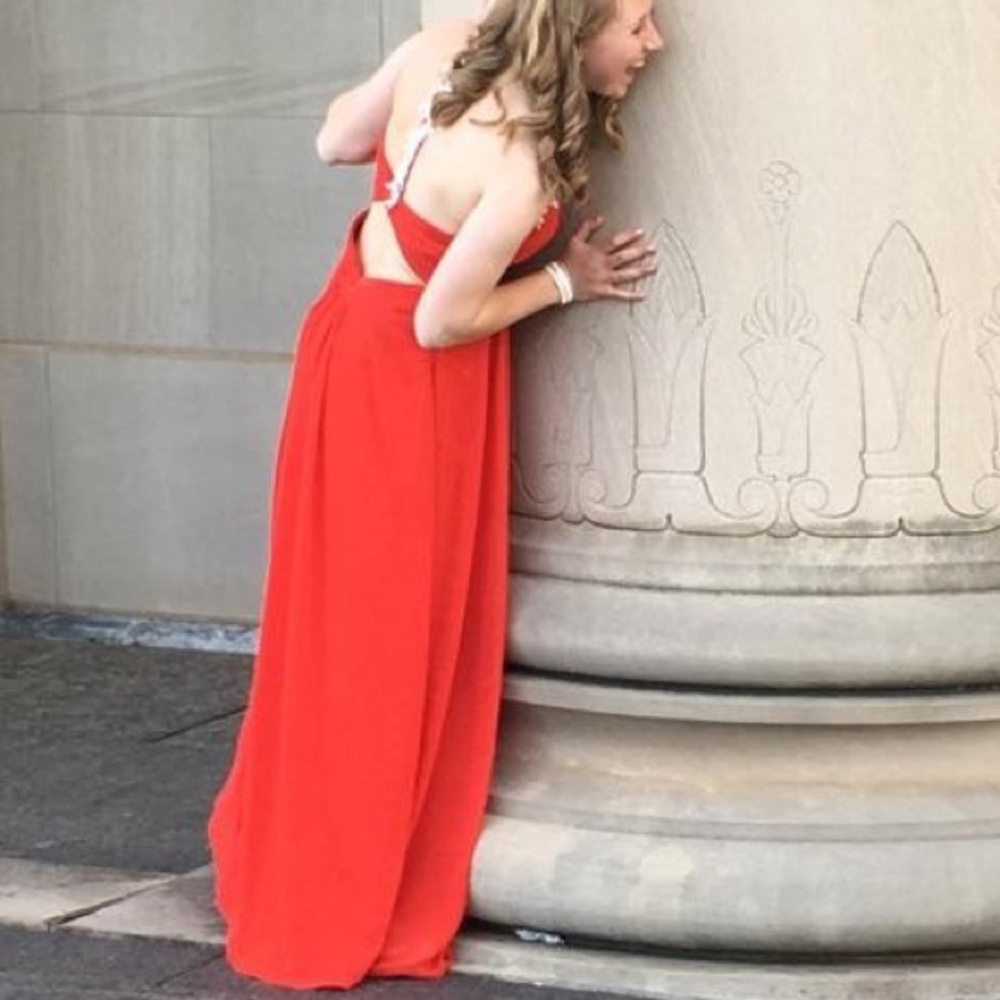 Red Prom Dress! - Picture 2 of 6